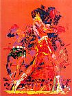 Leroy Neiman Red Boxers painting